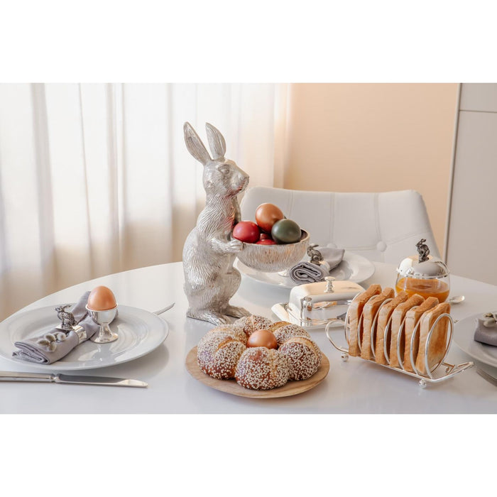 EDZARD Hase mit Schale Bert H 31 cm