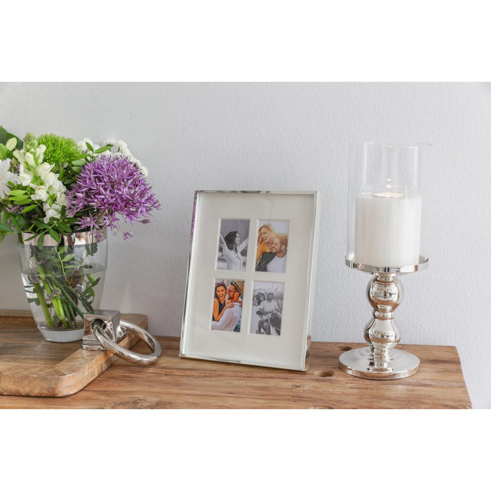 EDZARD Fotorahmen Napoli, 4x 5x8 cm