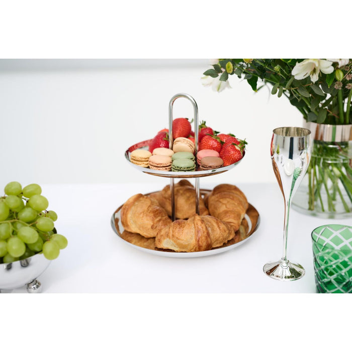 EDZARD Etagere Apus Höhe 28 cm, 2-stöckig