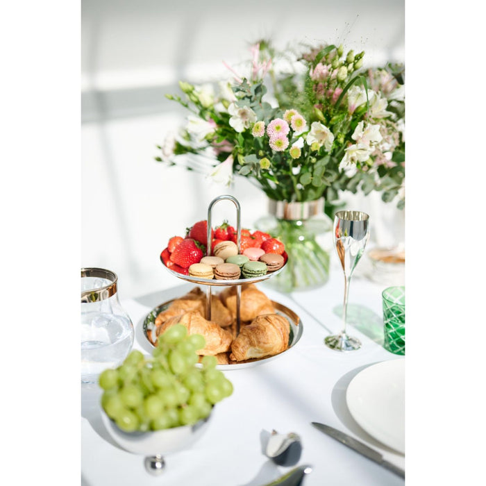 EDZARD Etagere Apus Höhe 28 cm, 2-stöckig