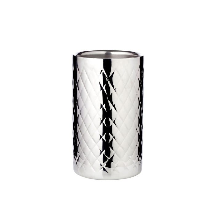 EDZARD Weinkühler Nebraska ribbed H 20 cm