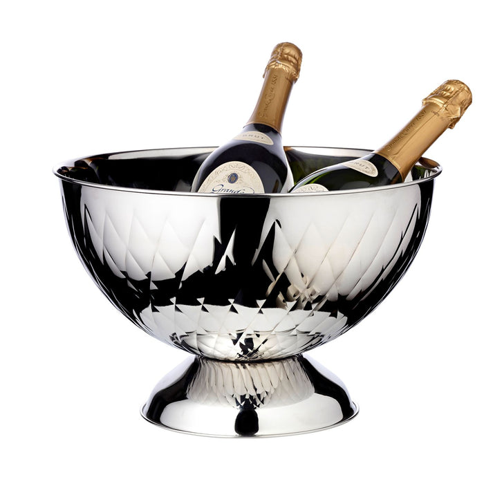 EDZARD Champagner Schale Ponza ribbed Ø 32 cm