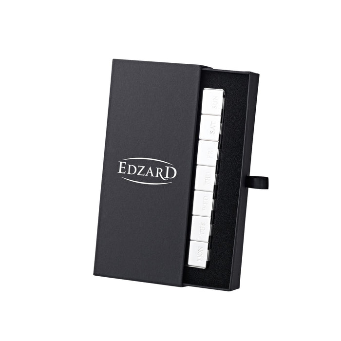 EDZARD Pillendose 7 Tage L 15 cm