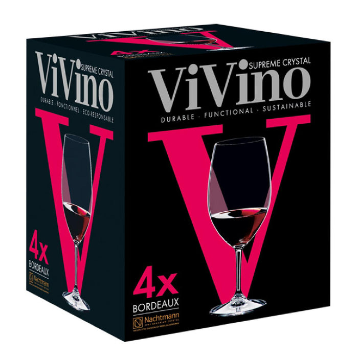 Nachtmann Bordeaux Glas 4er Set ViVino