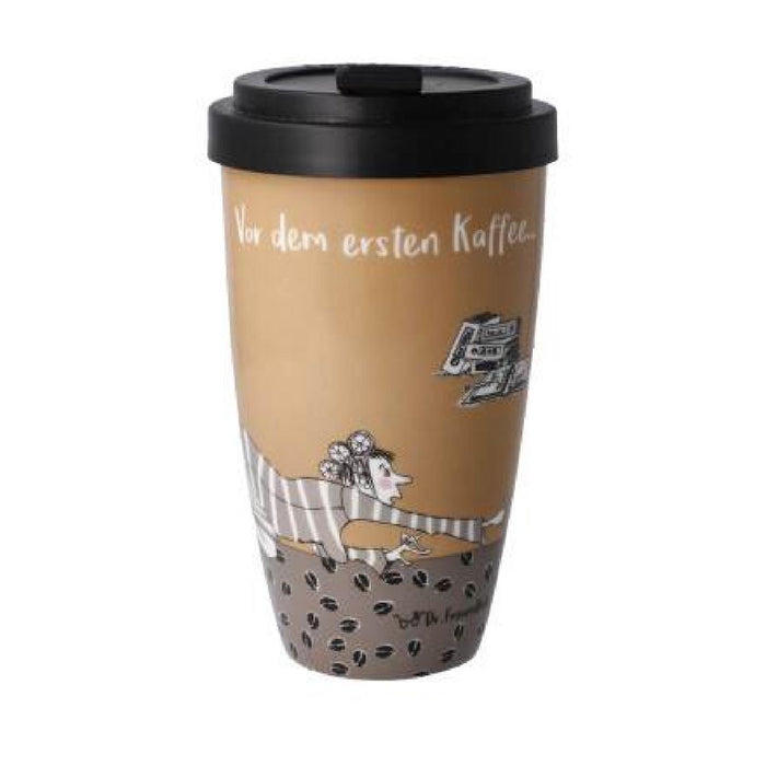 Goebel Barbara Freundlieb  - "Vor dem ersten Kaffee" - Mug To Go