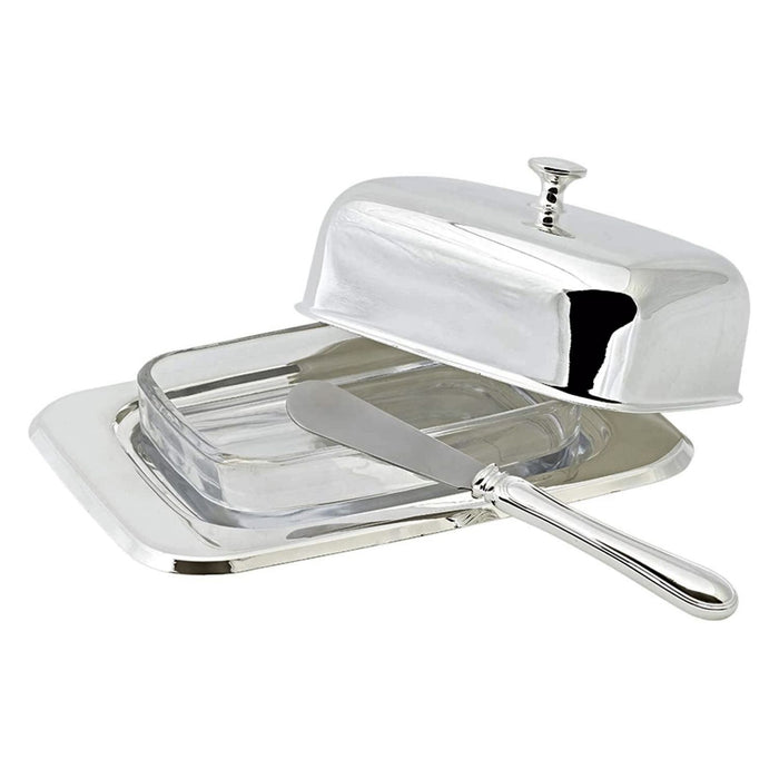EDZARD Butterdose Mista m. Messer L 18 cm
