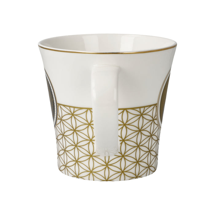 Goebel Blume des Lebens weiß Coffee-/Tea Mug
