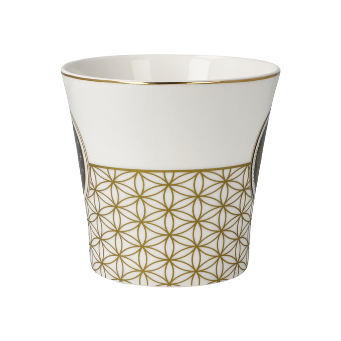 Goebel Blume des Lebens weiß Coffee-/Tea Mug