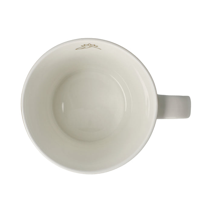 Goebel Blume des Lebens weiß Coffee-/Tea Mug