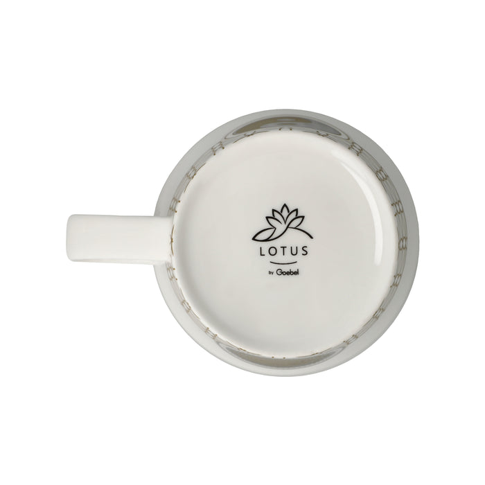 Goebel Blume des Lebens weiß Coffee-/Tea Mug