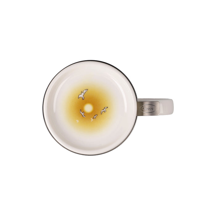 Goebel Seaview Teetasse mit Deckel und Sieb