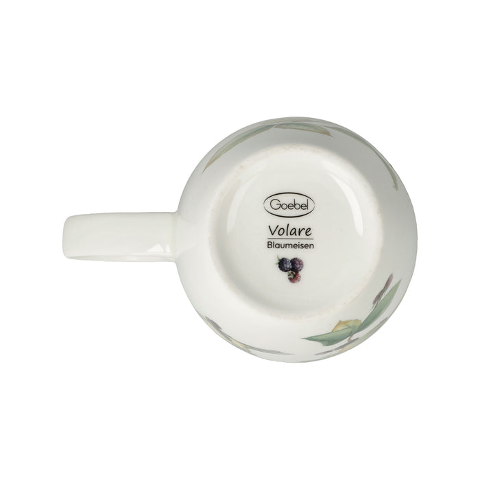 Goebel Blaumeisen Teetasse mit Deckel und Sieb