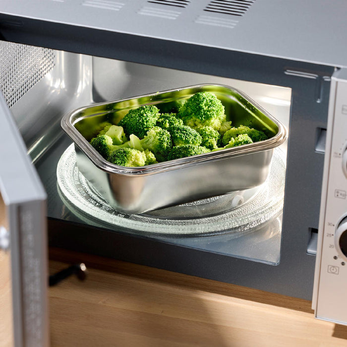 Westmark Edelstahl Lunch Box/ Frischhaltedose, 1300 ml