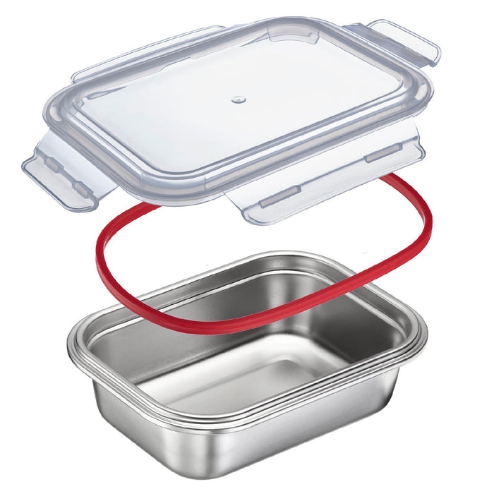 Westmark Edelstahl Lunch Box/ Frischhaltedose, 1300 ml