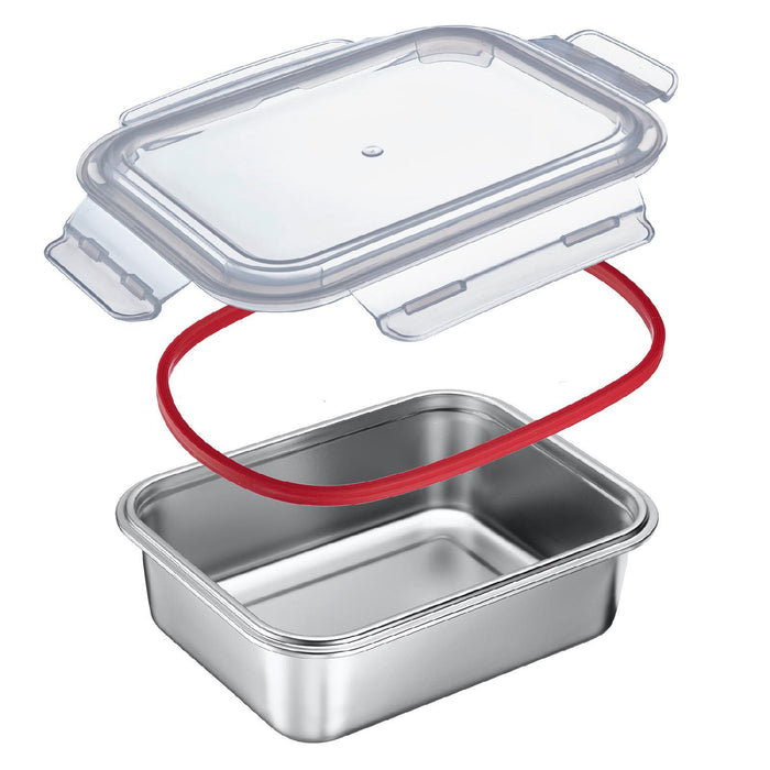 Westmark Edelstahl Lunch Box/ Frischhaltedose, 2250 ml