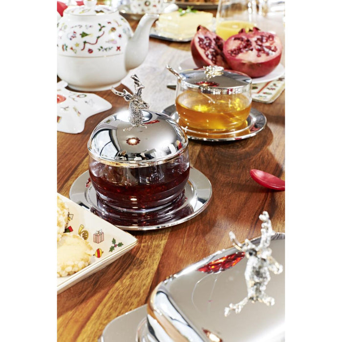 EDZARD Marmeladenglas Hirsch H 11 cm