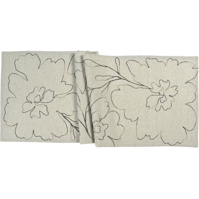 Sander Symphony 50x150 eckig - 19 beige - Tischläufer