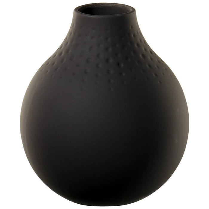 Villeroy & Boch Manufacture Collier noir Vase Perle klein