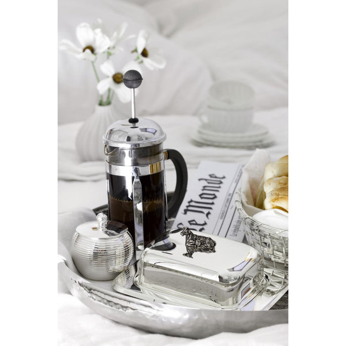 EDZARD Butterd. Kuh m. Messer L 18 cm