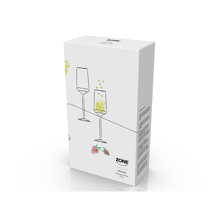 Zone Denmark Sektglas Rocks 2 Stck. 23 cl