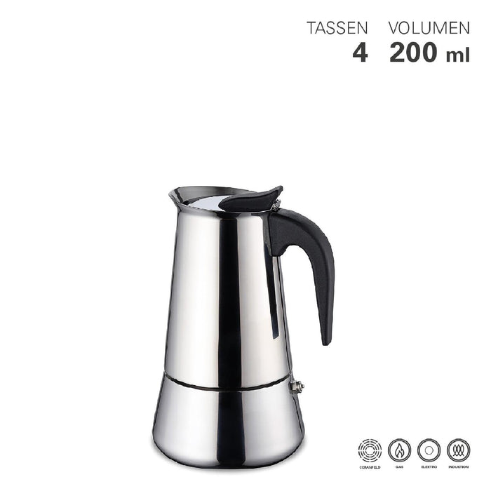 Espressokocher 4 Tassen