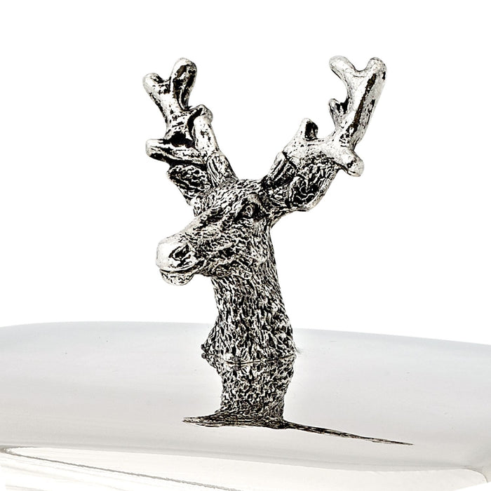 EDZARD Butterd. Hirsch mit Messer L 18 cm