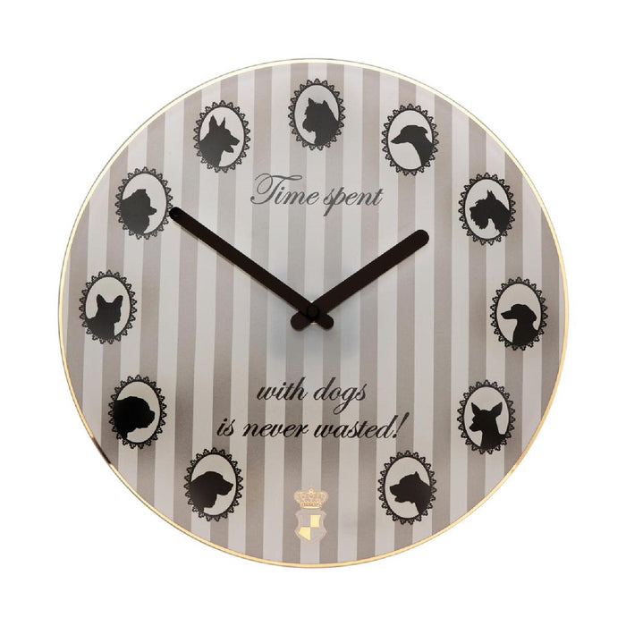 Goebel Princess Dogs Maja von Hohenzollern - Time spent with dogs - Wanduhr