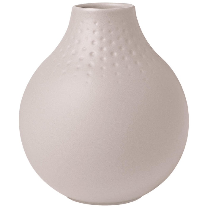 Villeroy & Boch Manufacture Collier beige Vase Perle klein