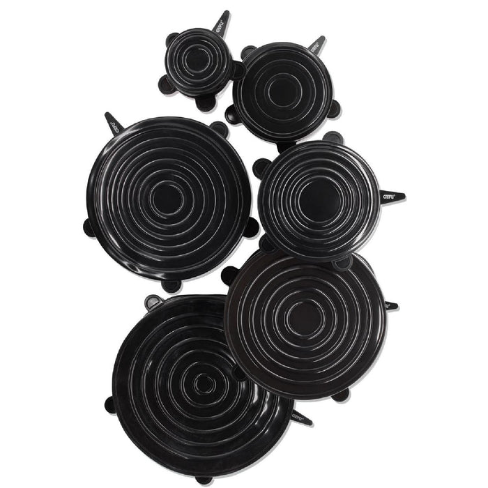 GEFU Silikondeckel FLEXIFRESH, 6-teilig
