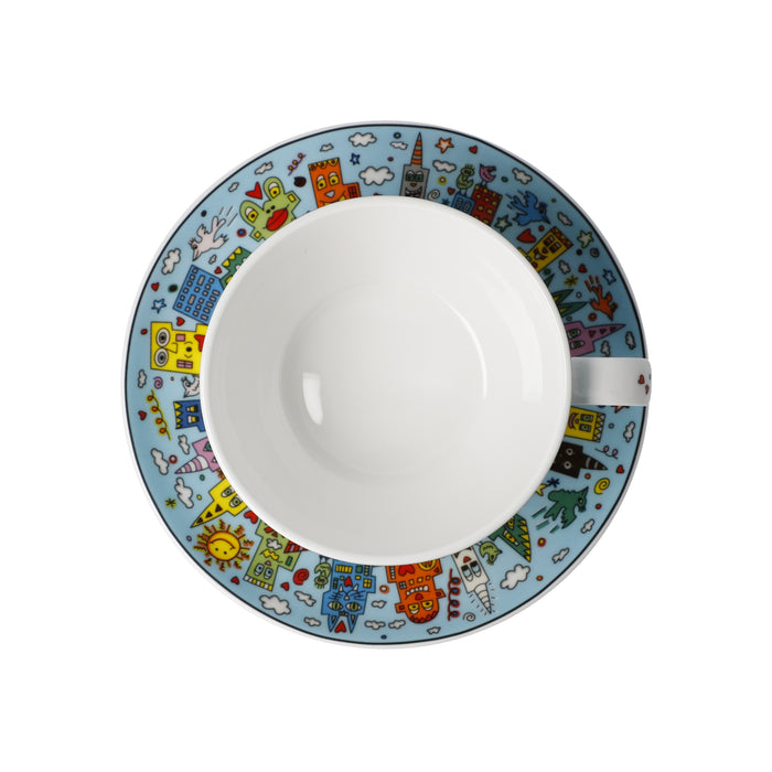 Goebel James Rizzi My New York City Day Tee-/ Cappuccinotasse