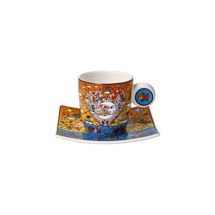 Goebel James Rizzi The Romance of the Sea Espressotasse