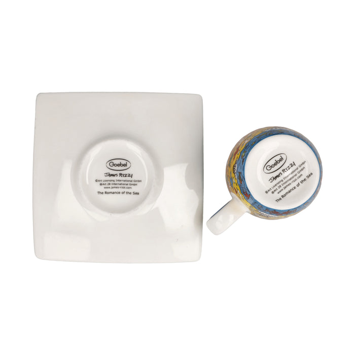 Goebel James Rizzi The Romance of the Sea Espressotasse