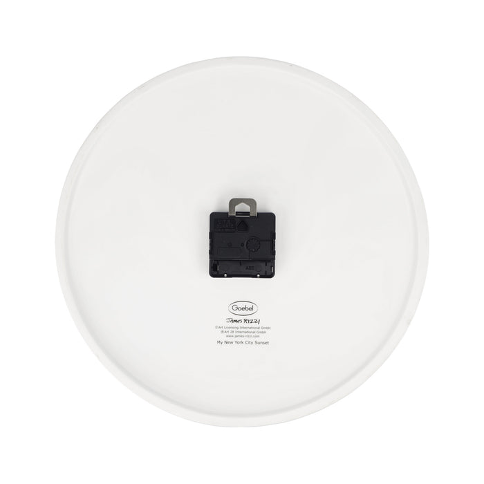 Goebel James Rizzi My New York City Sunset Wanduhr