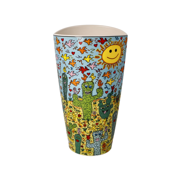 Goebel James Rizzi Desert Life Vase