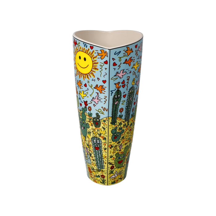 Goebel James Rizzi Desert Life Vase