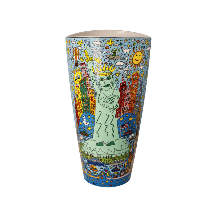 Goebel Rizzi The Big Apple on Liberty Vase