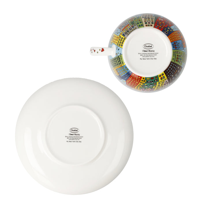 Goebel James Rizzi My New York City Day Milchkaffeetasse