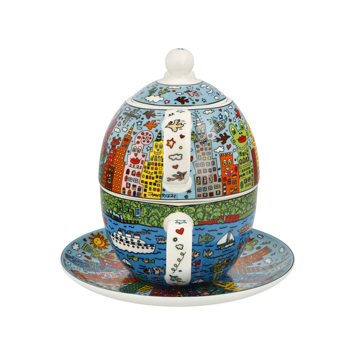 Goebel James Rizzi My New York City Day Tea for One
