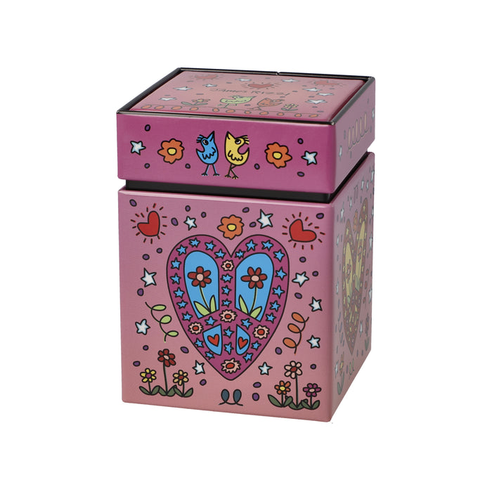 Goebel James Rizzi Peace of Love Teedose