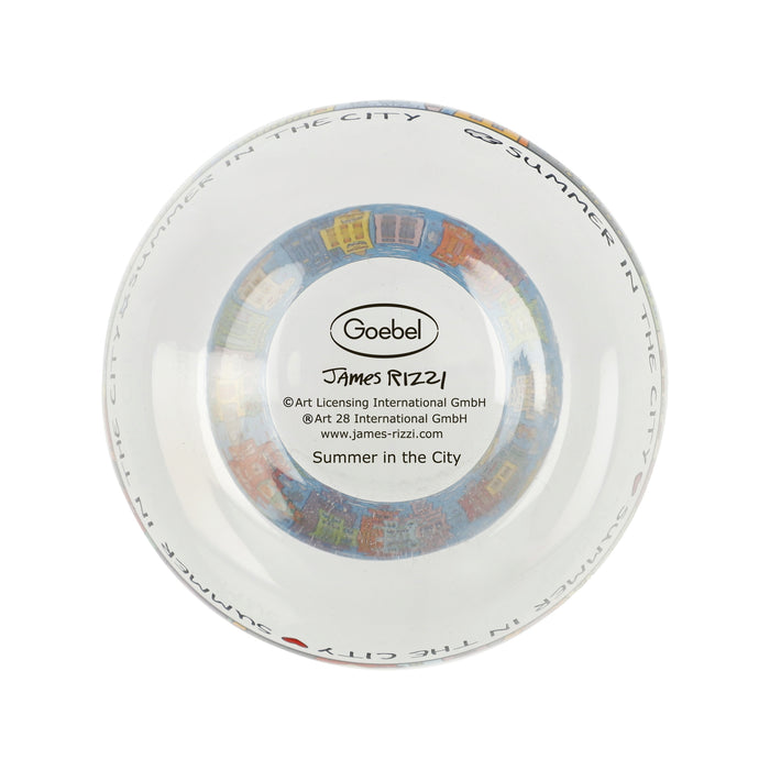 Goebel James Rizzi Summer in the City Windlicht