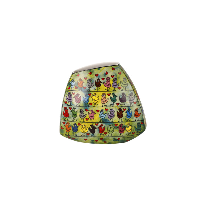 Goebel Rizzi Birds on a Love Wire Vase