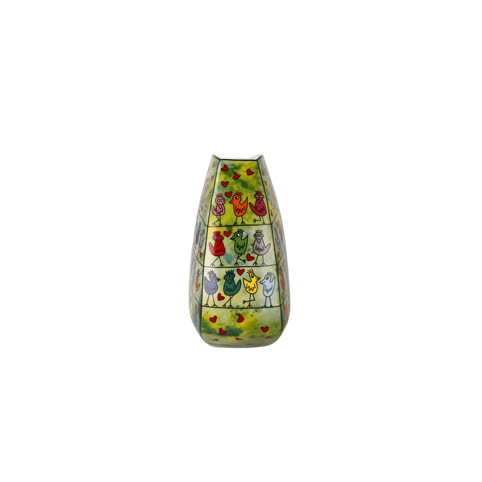 Goebel Rizzi Birds on a Love Wire Vase