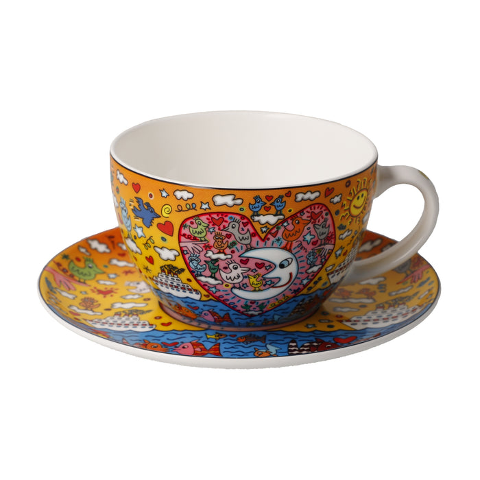 Goebel Rizzi  The Romance of the Sea Tee-/ Cappuccinotasse