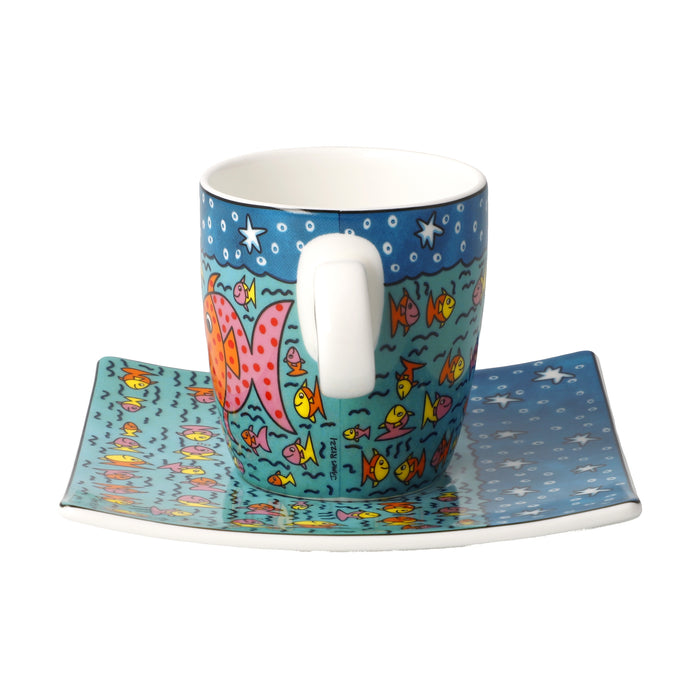 Goebel Rizzi Family of Fish Espressotasse