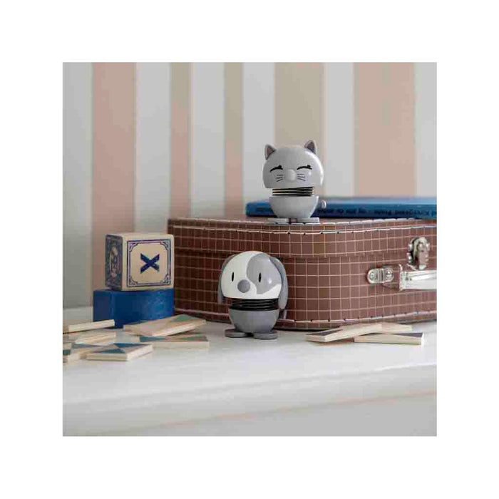 Hoptimist Dog Hoptimist 5,5 x 5,9 x 6,9 cm Cool Grey