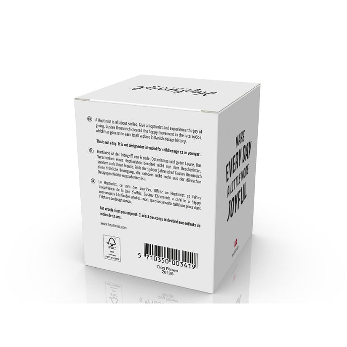 Hoptimist Dog Hoptimist 5,5 x 5,9 x 6,9 cm Brown