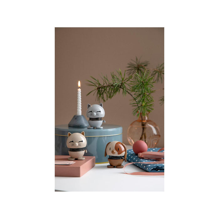 Hoptimist Cat Hoptimist 5,5 x 5,9 x 7,3 cm Light Grey