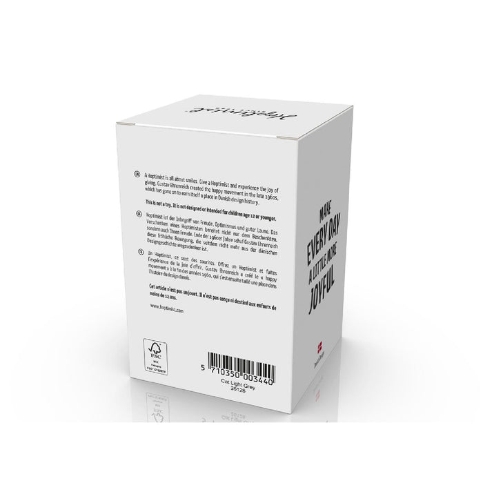Hoptimist Cat Hoptimist 5,5 x 5,9 x 7,3 cm Light Grey