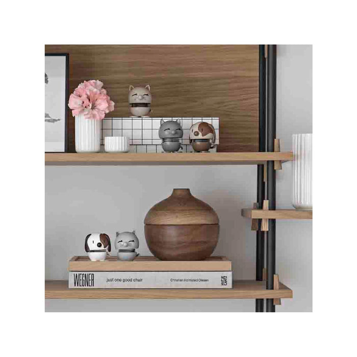 Hoptimist Cat Hoptimist 5,5 x 5,9 x 7,3 cm Light Grey