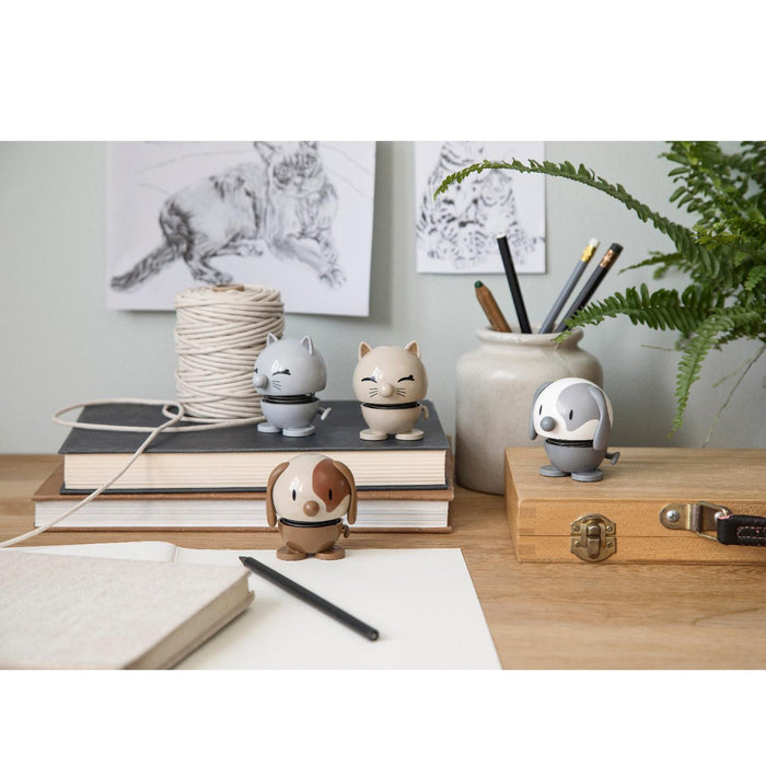 Hoptimist Cat Hoptimist 5,5 x 5,9 x 7,3 cm Light Grey